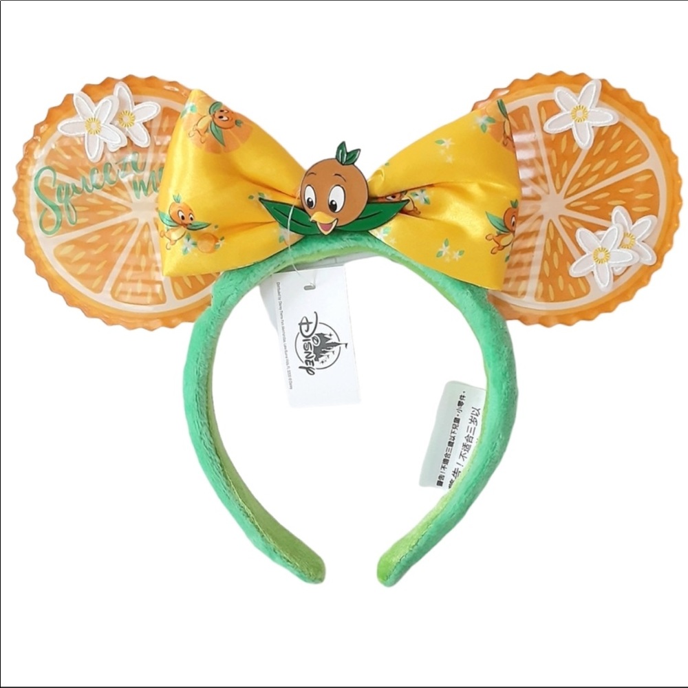Disney Parks Orange Bird 🍊 Squeeze Me headband ears